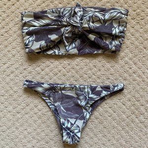 MIKOH Bikini Set in Aloha Palm Medium